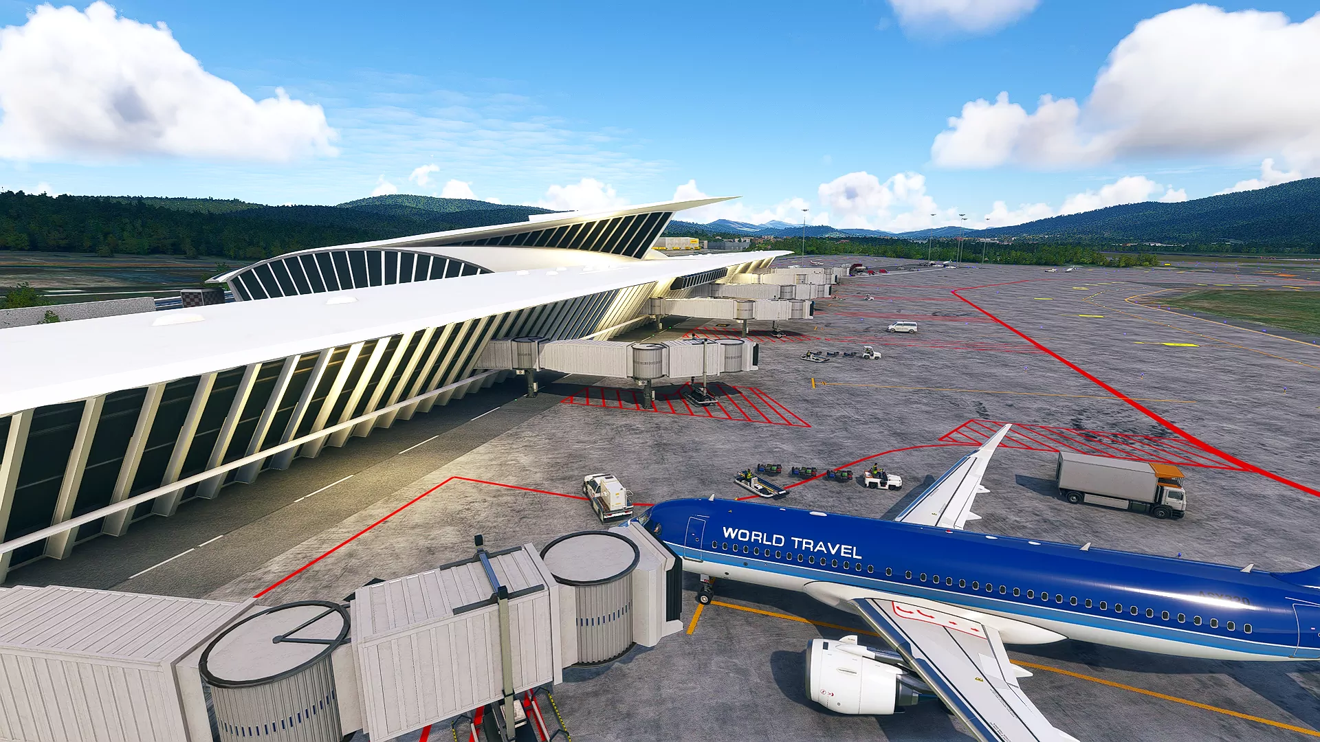 Аэропорт LEBB ( Бильбао, Испания )