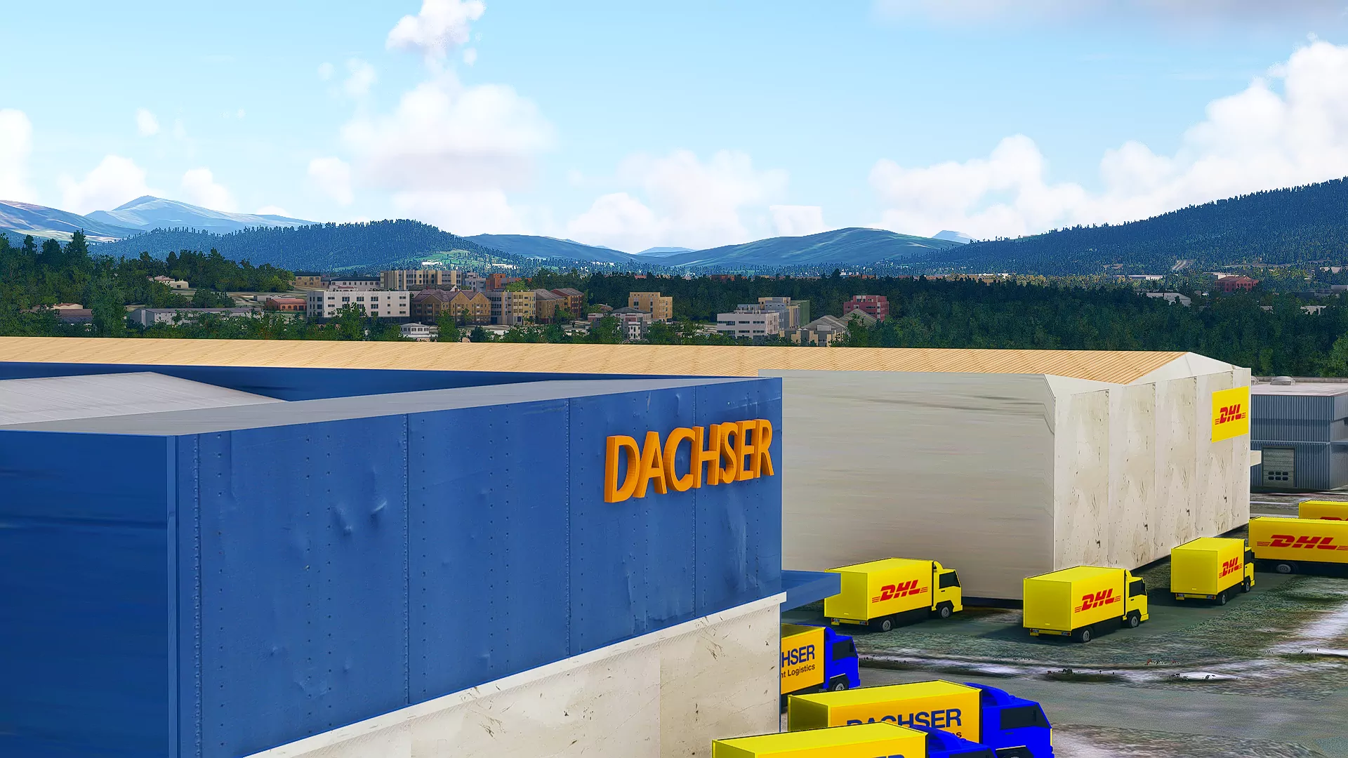 Аэропорт LEBB ( Бильбао, Испания )