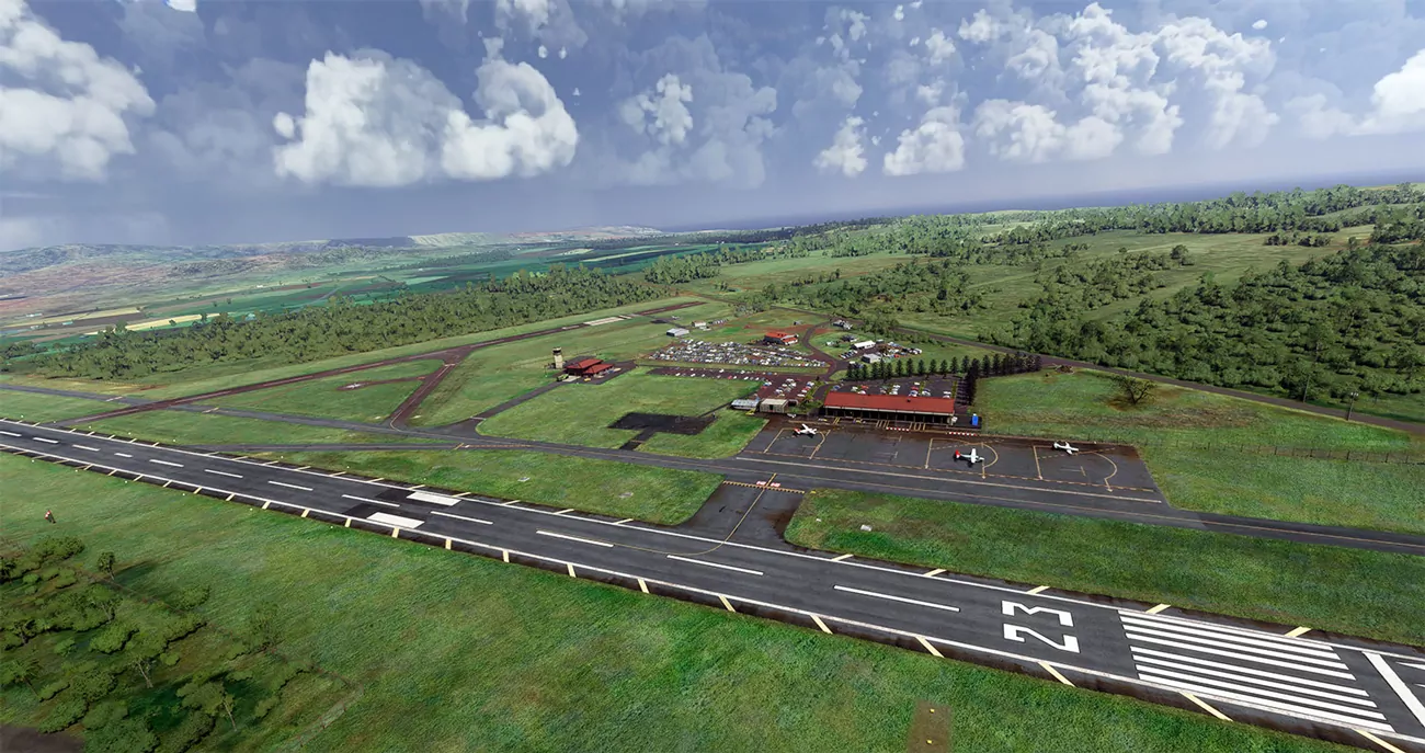 Аэропорт PHMK ( Молокаи, США )