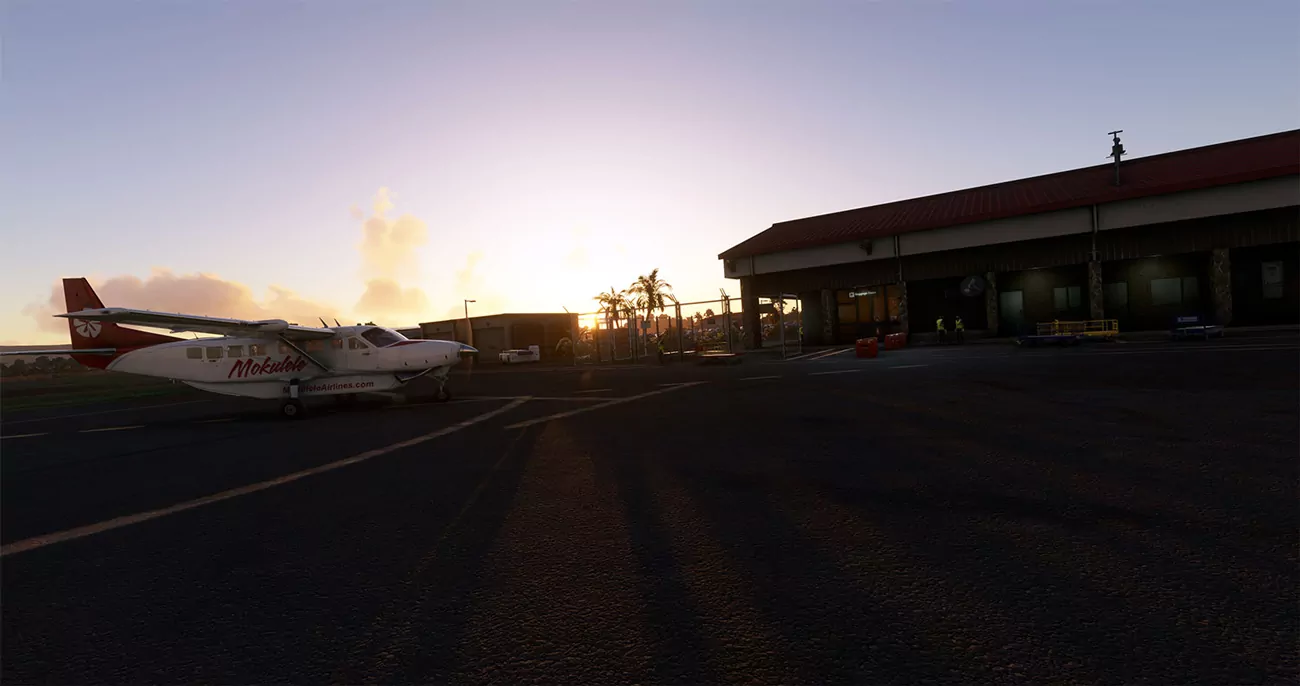 Аэропорт PHMK ( Молокаи, США )