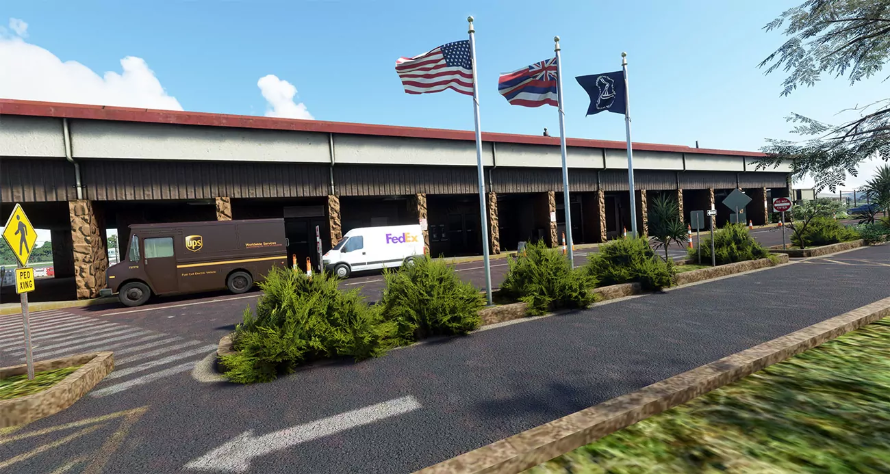 Аэропорт PHMK ( Молокаи, США )