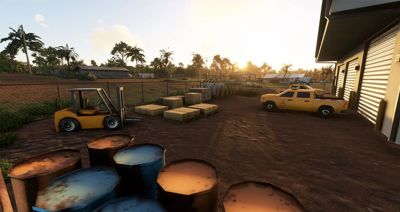 Аэропорт PHMK ( Молокаи, США )