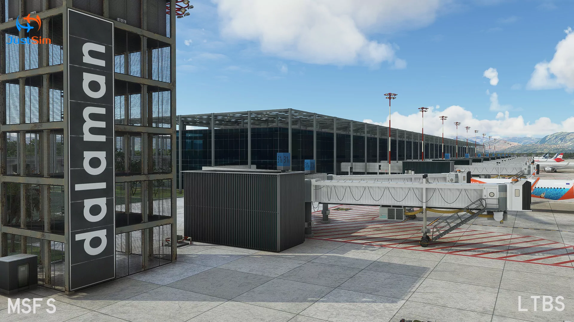 Аэропорт LTBS ( Даламан, Турция )