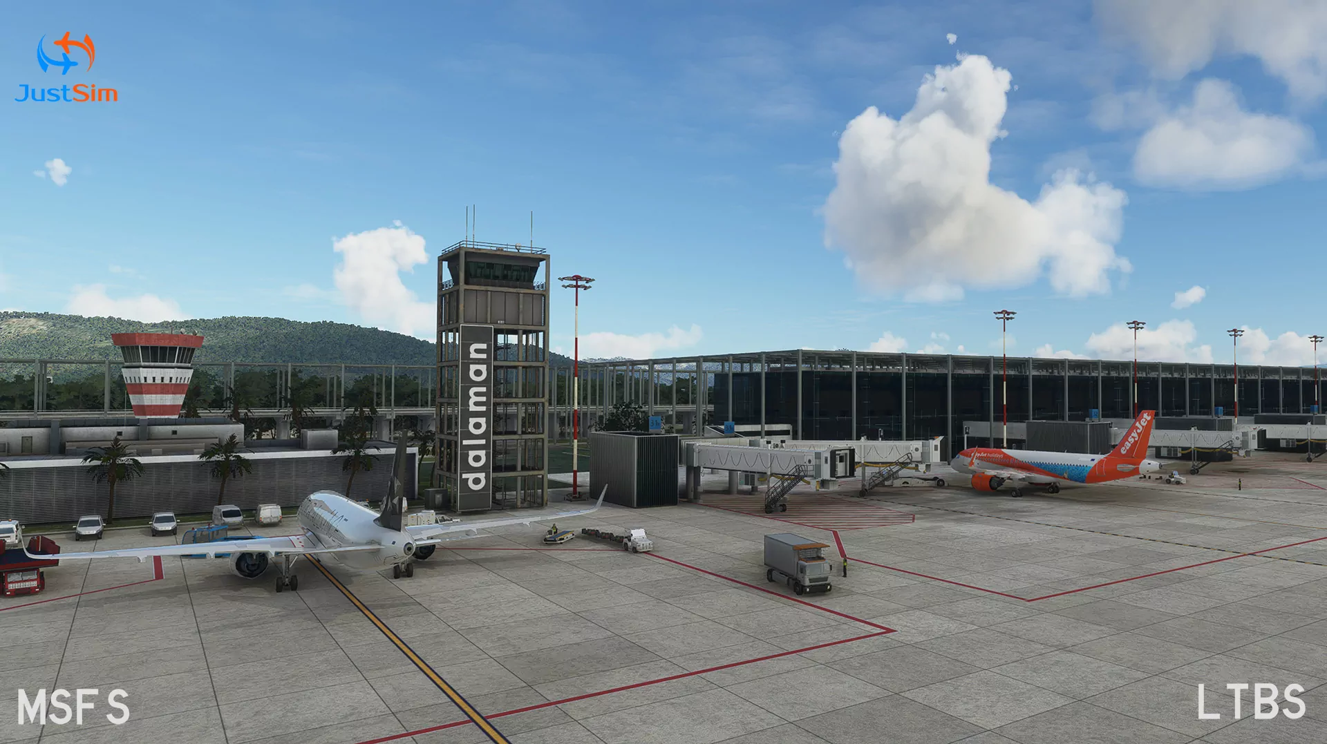Аэропорт LTBS ( Даламан, Турция )
