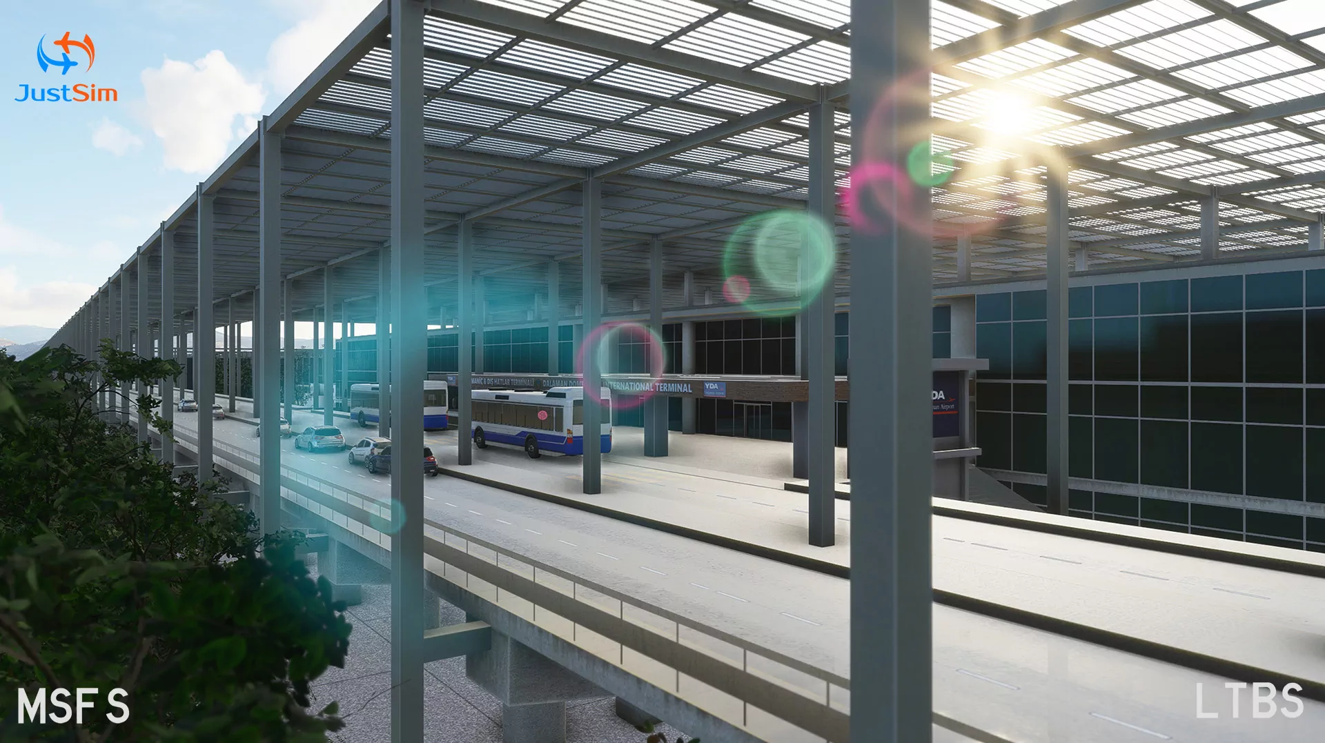 Аэропорт LTBS ( Даламан, Турция )