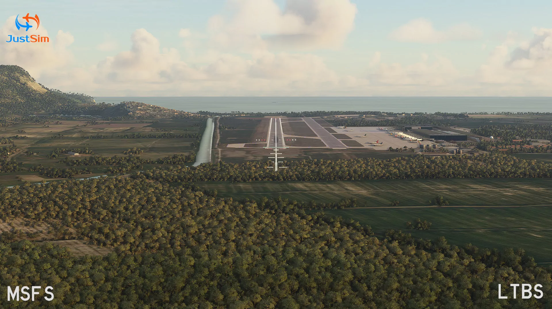 Аэропорт LTBS ( Даламан, Турция )