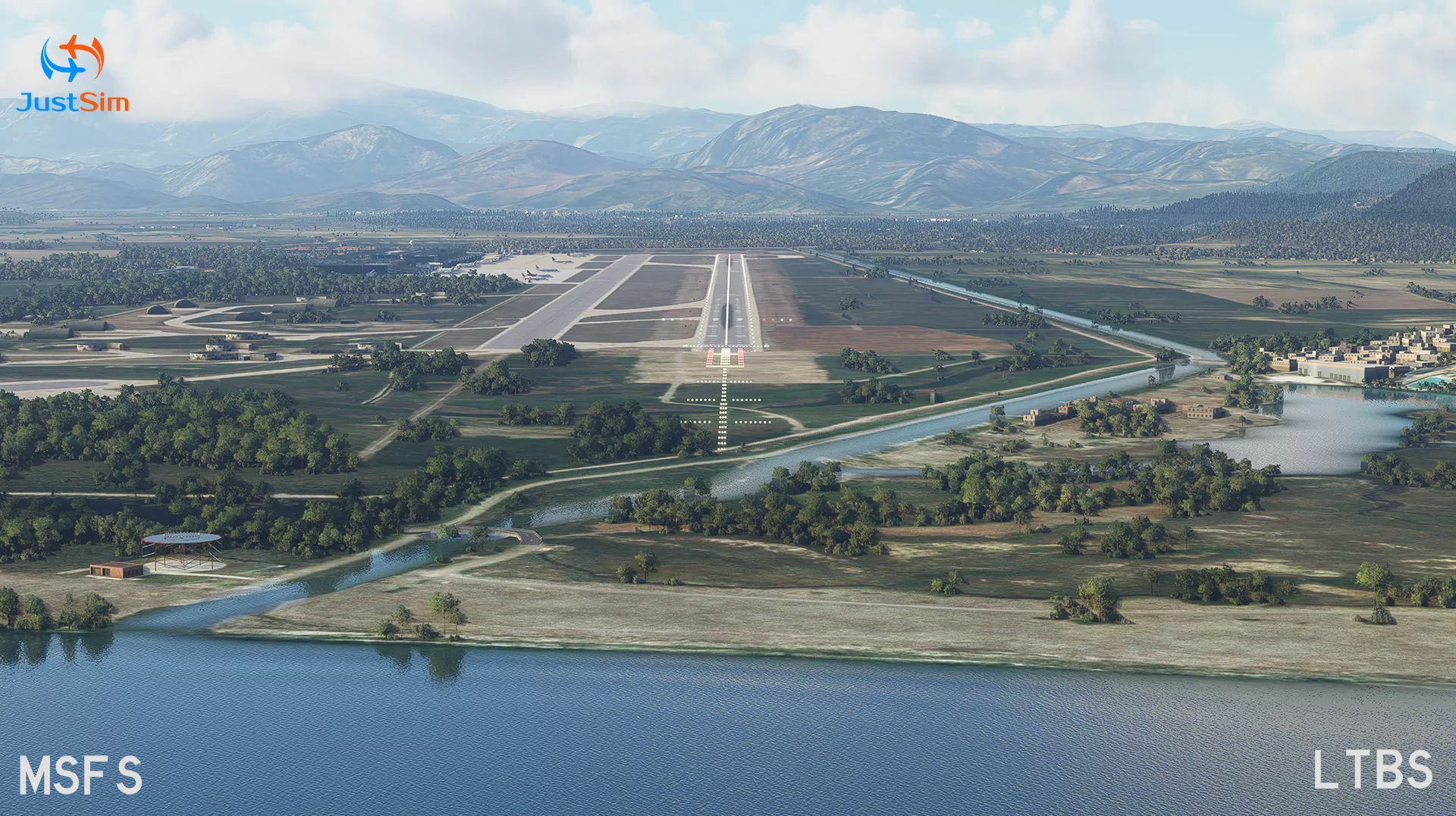 Аэропорт LTBS ( Даламан, Турция )