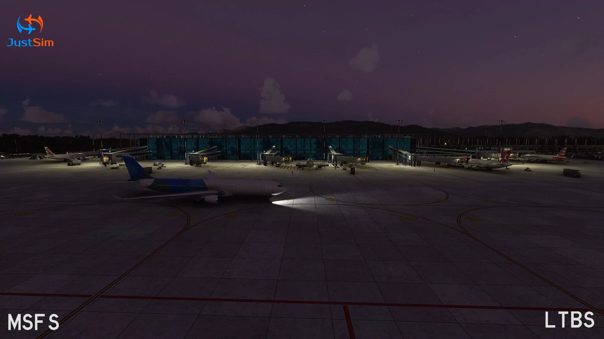 Аэропорт LTBS ( Даламан, Турция )