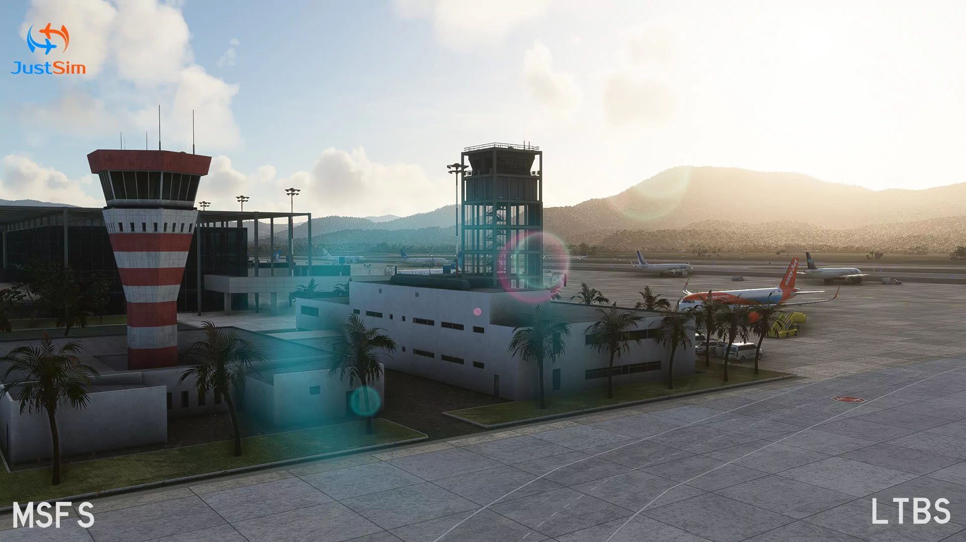 Аэропорт LTBS ( Даламан, Турция )