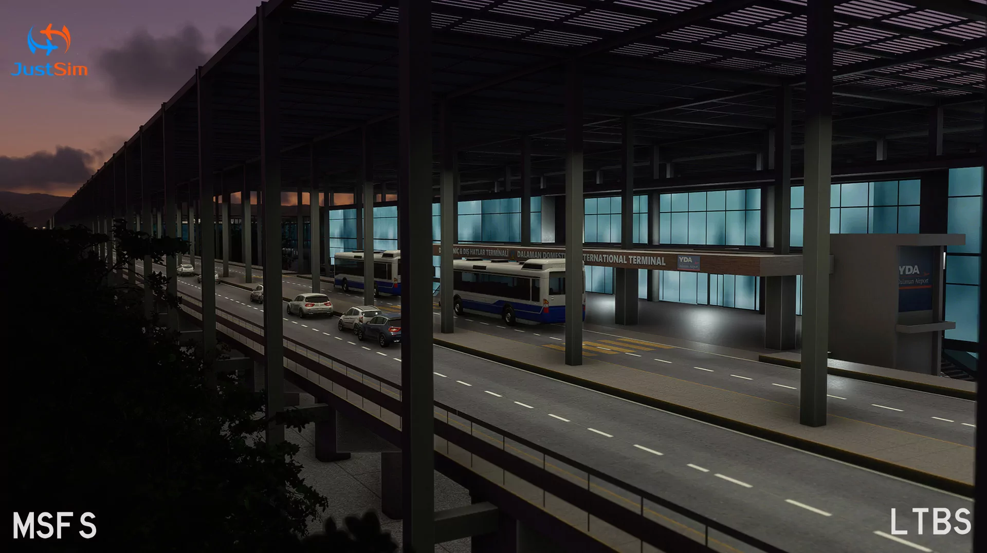 Аэропорт LTBS ( Даламан, Турция )