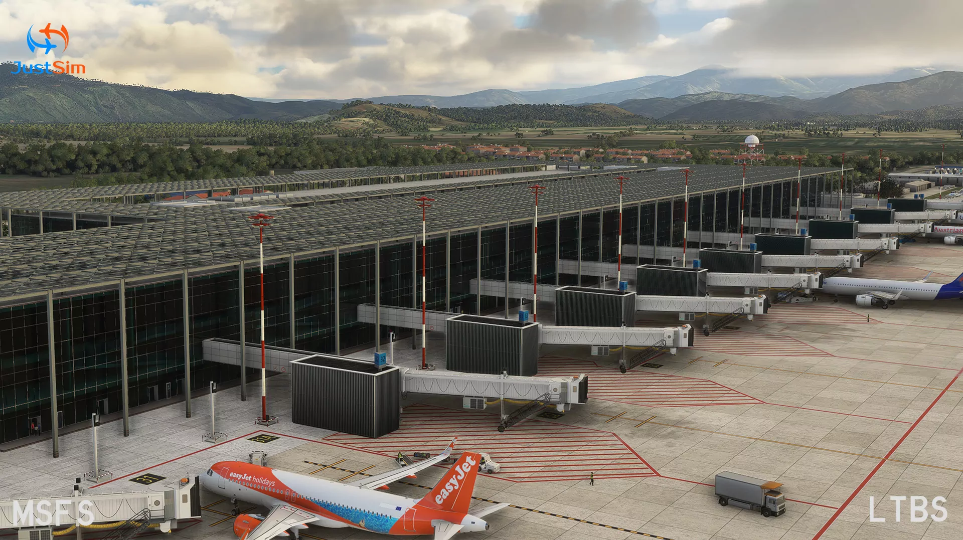 Аэропорт LTBS ( Даламан, Турция )