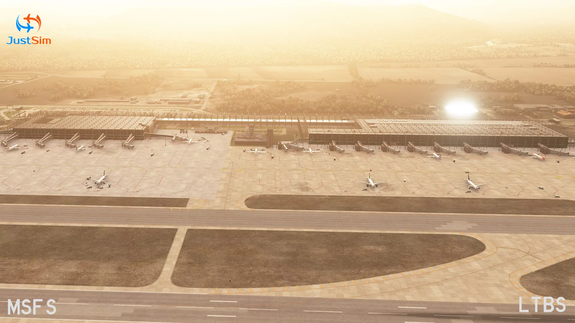 Аэропорт LTBS ( Даламан, Турция )