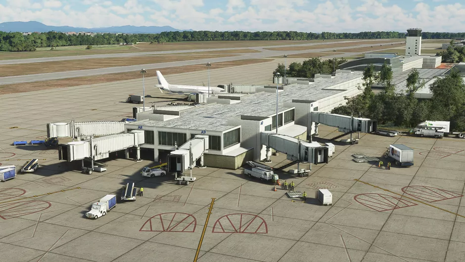 Аэропорт KGSP ( Грир, США )