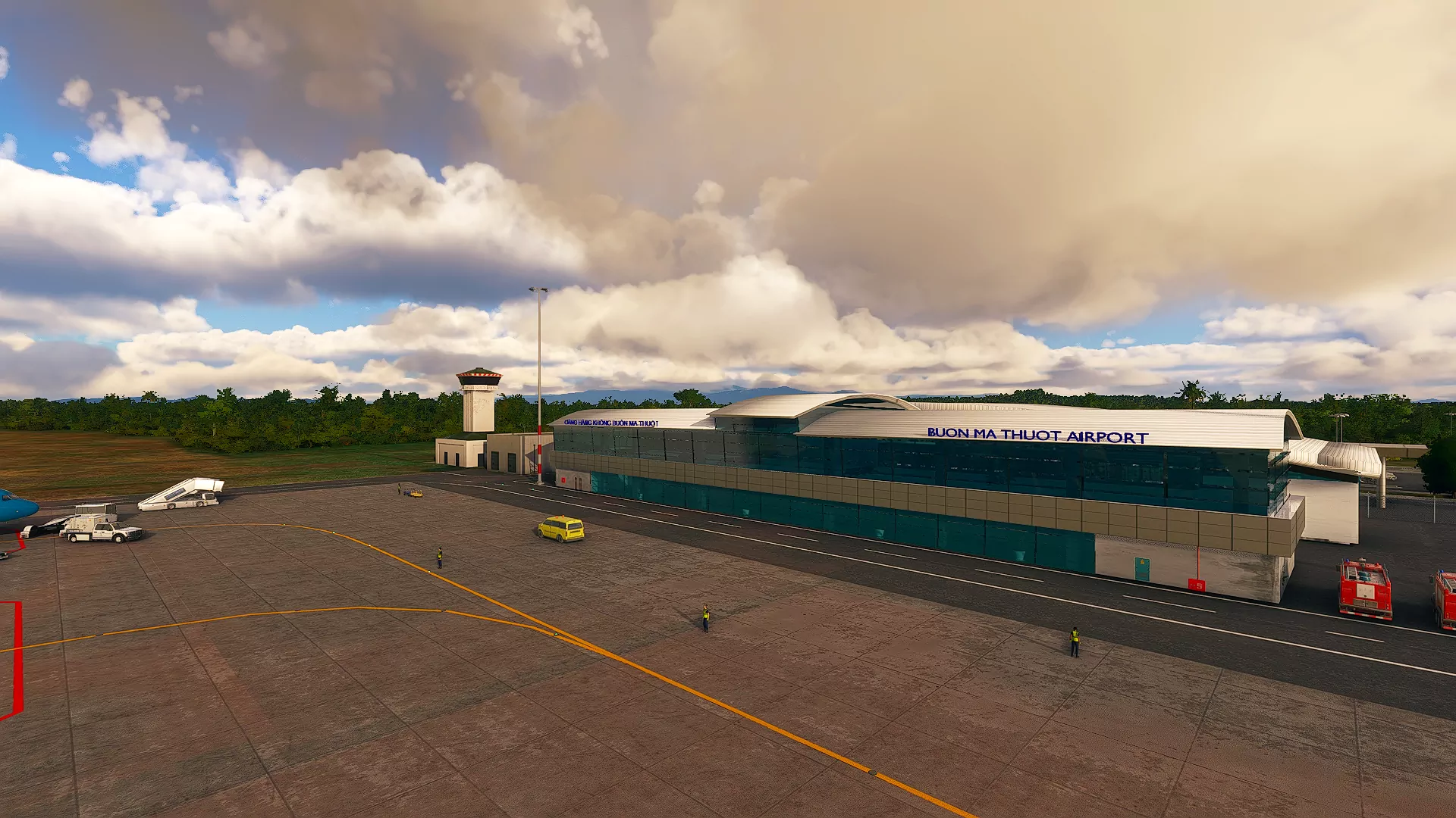 Аэропорт VVBM ( Даклак, Вьетнам )