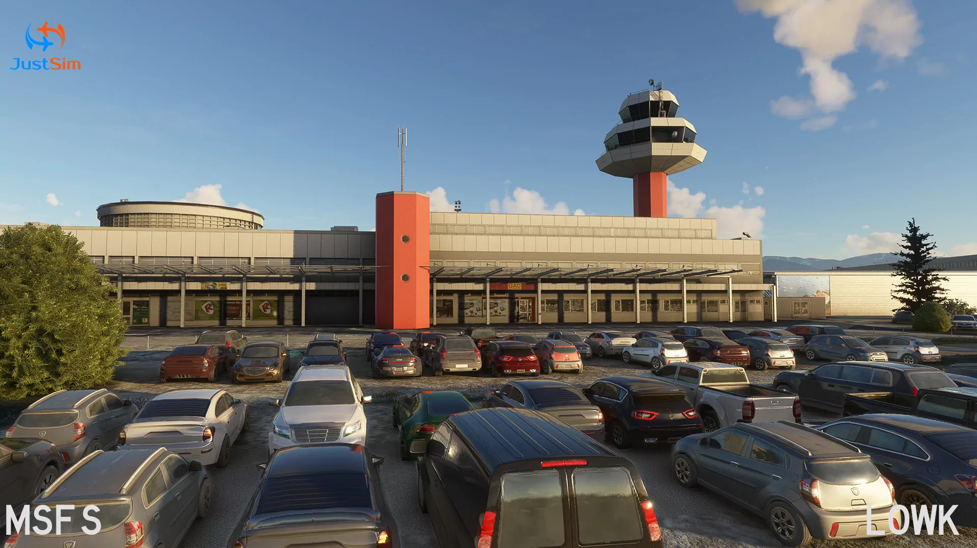 Аэропорт LOWK ( Клагенфурт, Австрия )