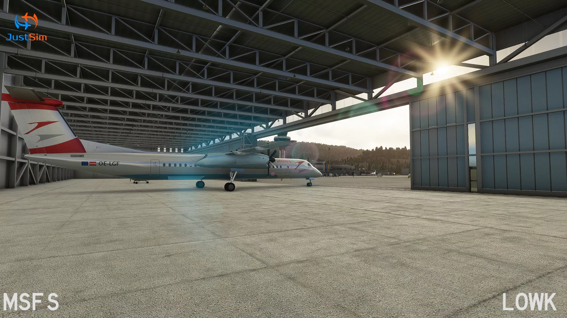 Аэропорт LOWK ( Клагенфурт, Австрия )