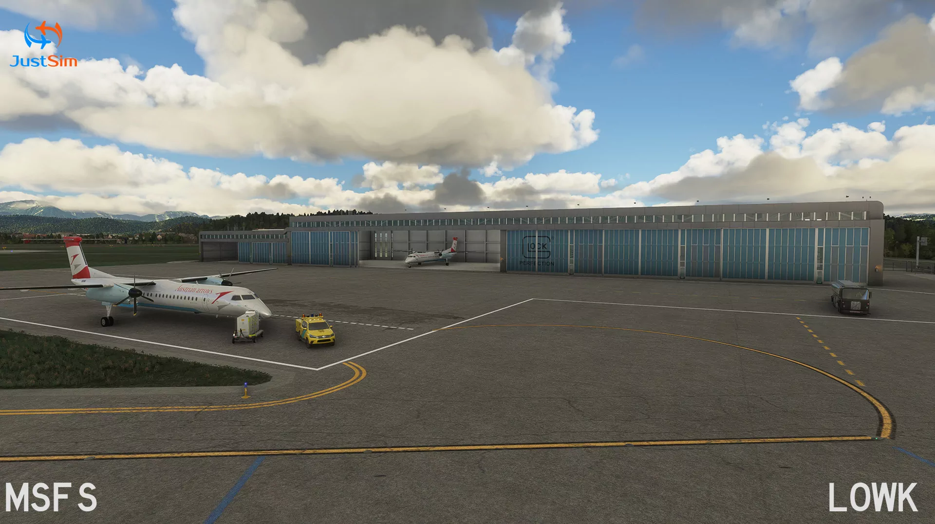 Аэропорт LOWK ( Клагенфурт, Австрия )