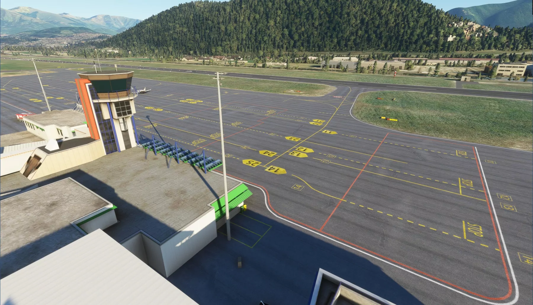 Аэропорт LSZA ( Лугано, Швейцария )