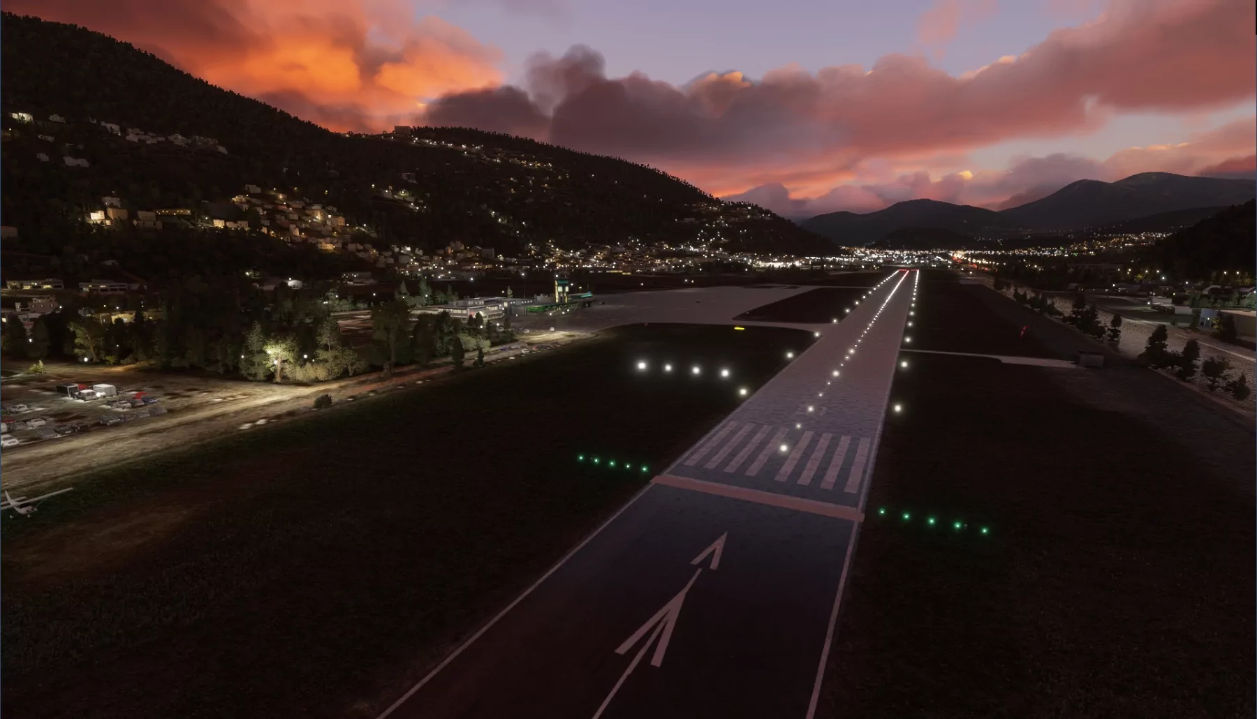 Аэропорт LSZA ( Лугано, Швейцария )