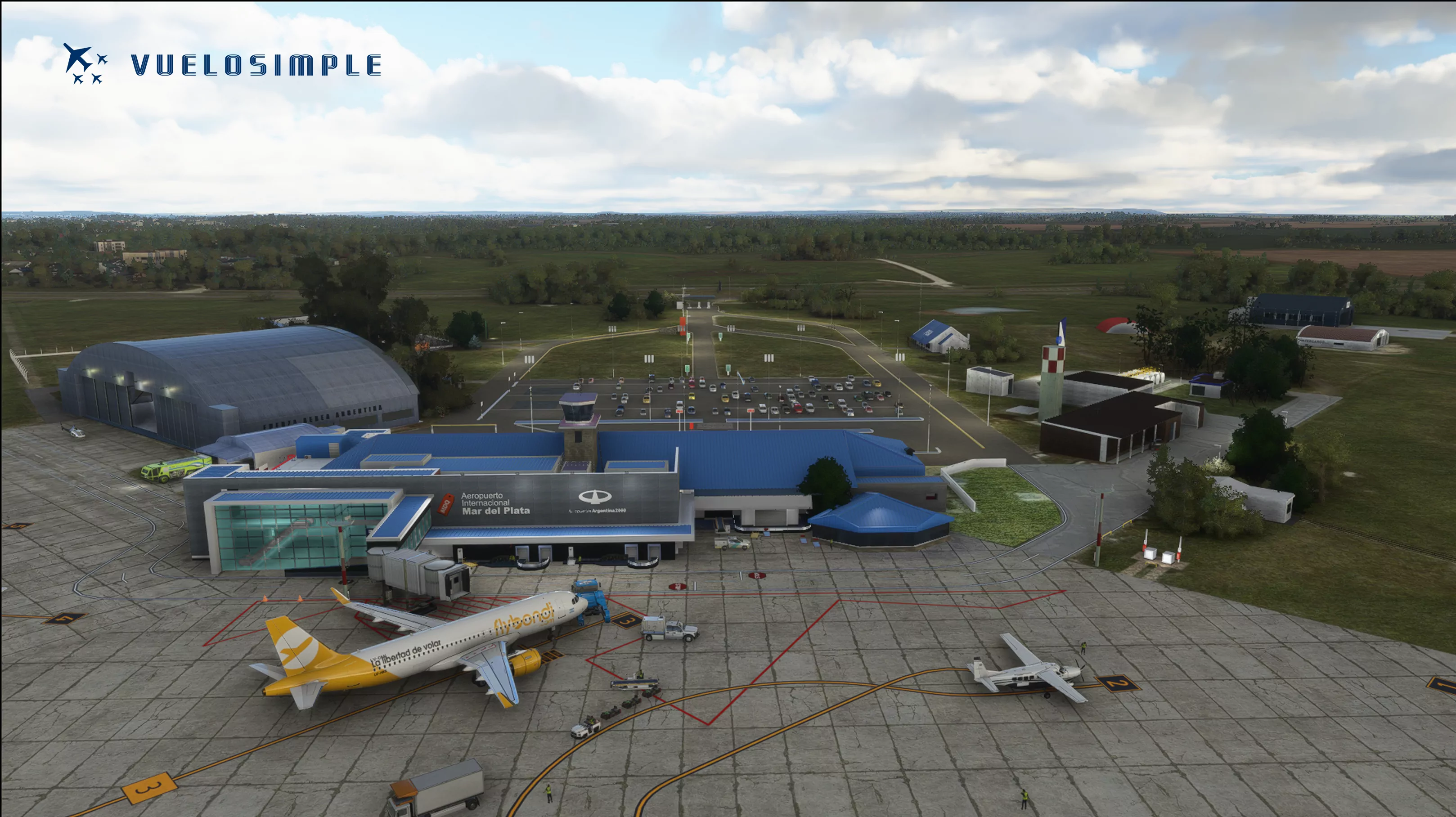 Аэропорт SAZM ( Мар-дель-Плата, Аргентина )