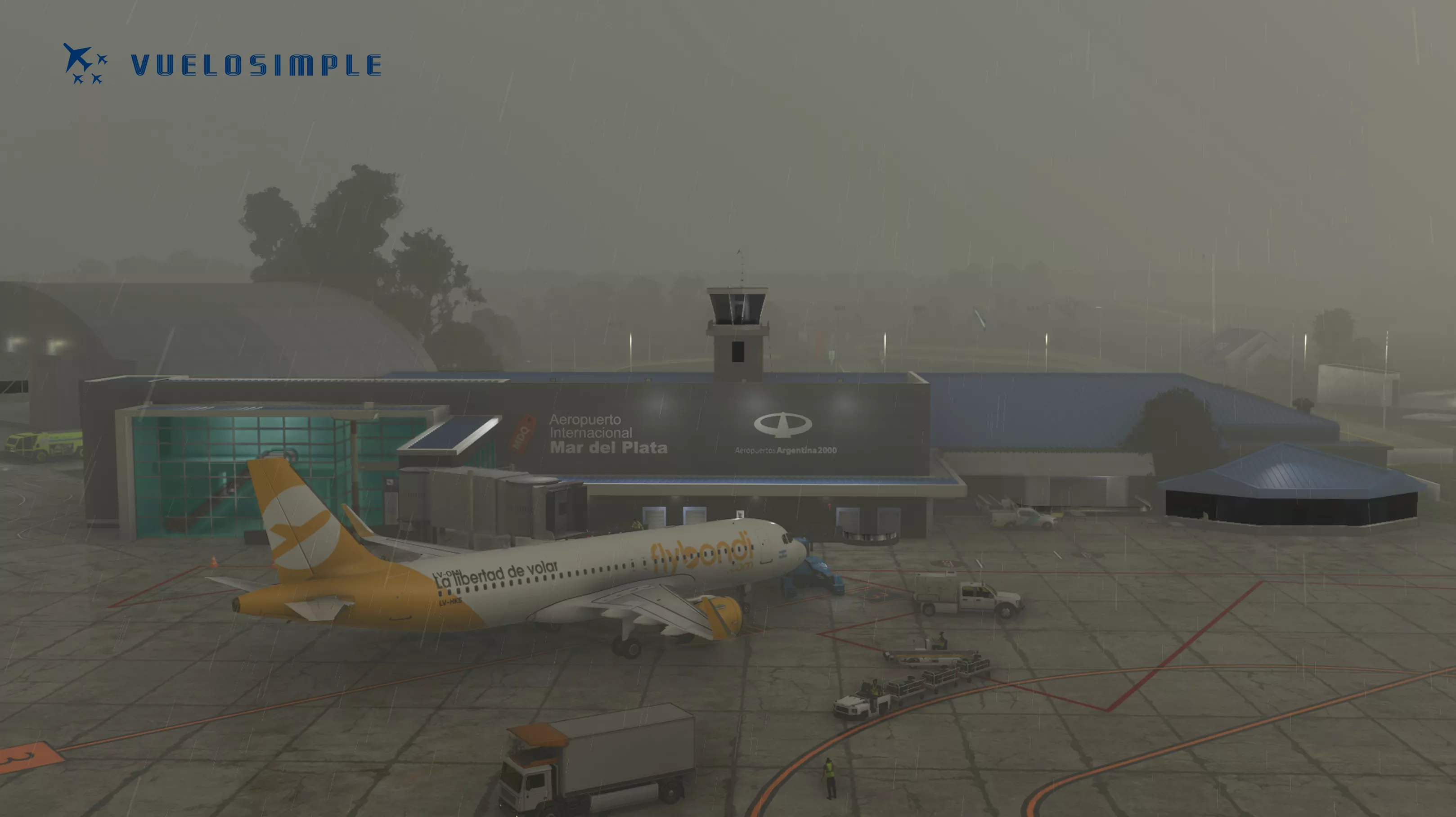 Аэропорт SAZM ( Мар-дель-Плата, Аргентина )