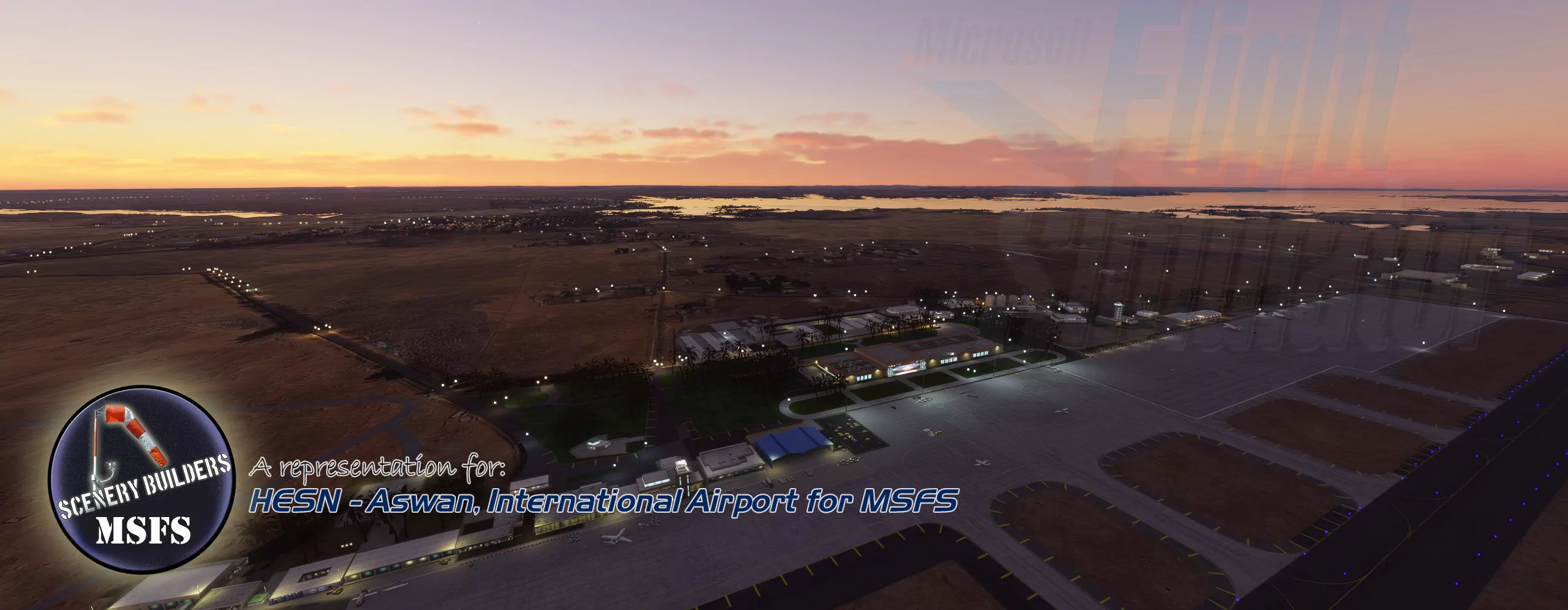 Аэропорт HESN ( Асуан, Египет )