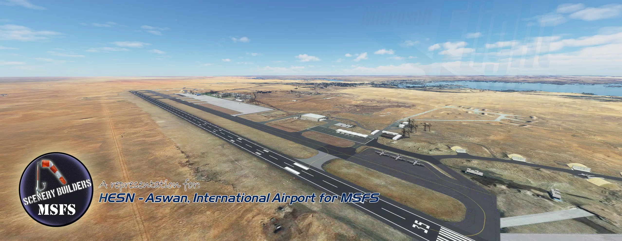 Аэропорт HESN ( Асуан, Египет )