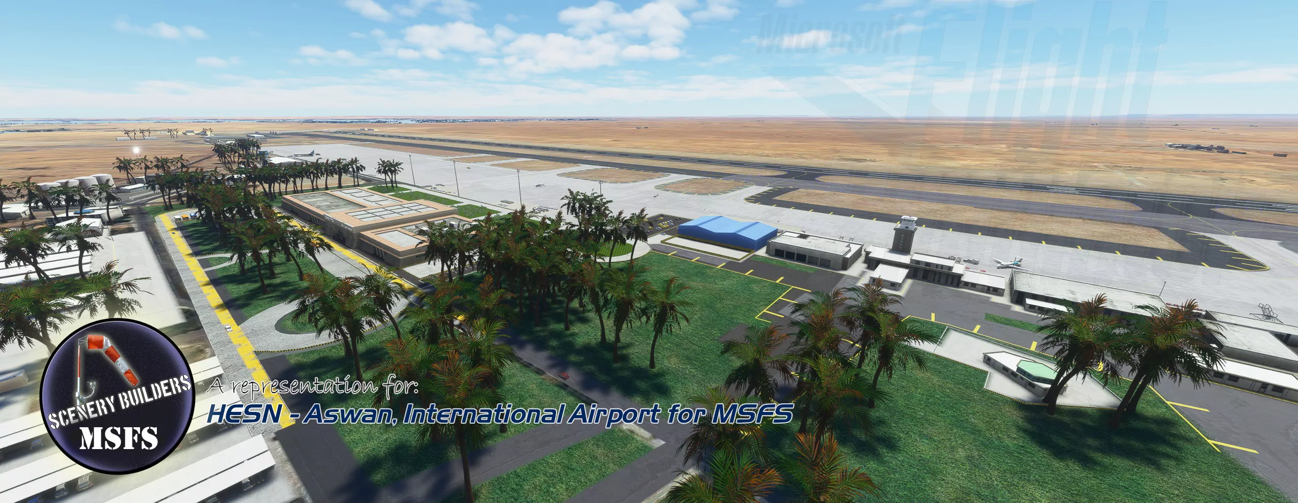 Аэропорт HESN ( Асуан, Египет )