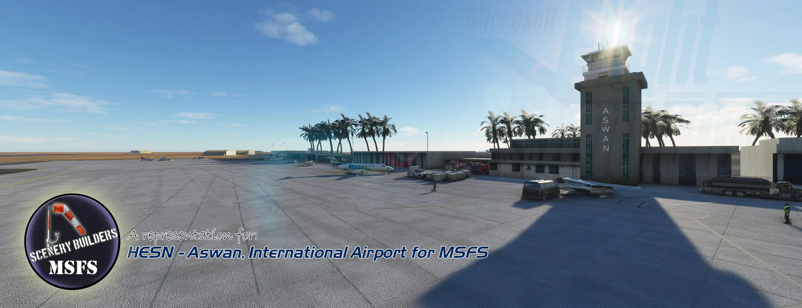 Аэропорт HESN ( Асуан, Египет )