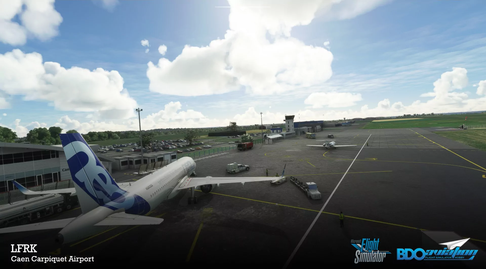 Аэропорт LFRK ( Кан, Франция )