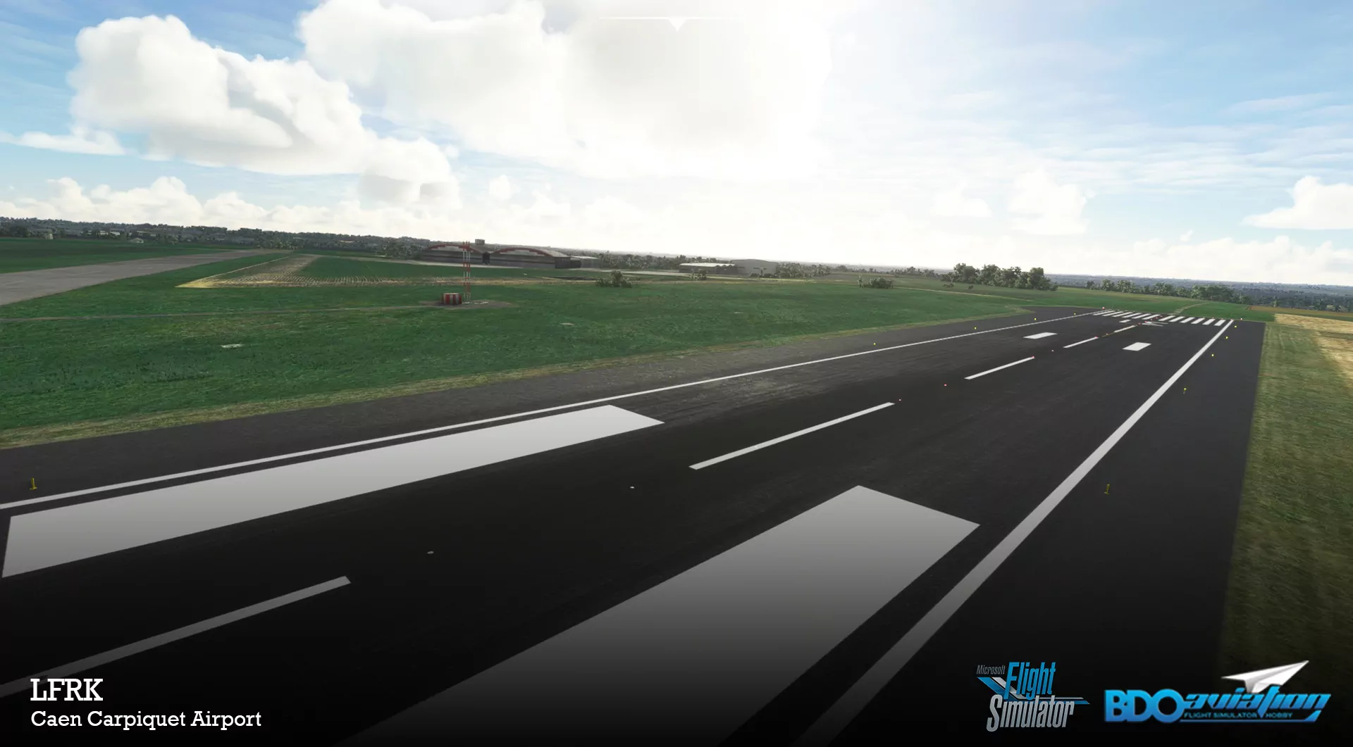 Аэропорт LFRK ( Кан, Франция )