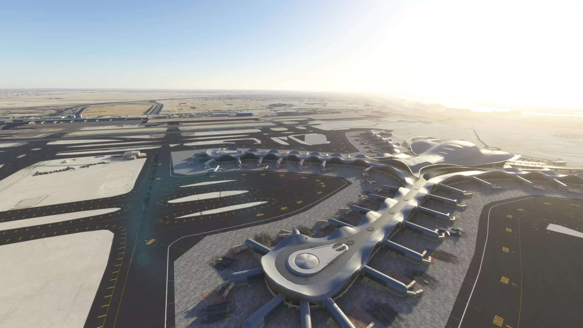 Аэропорт OMAA ( Абу-Даби, ОАЭ )