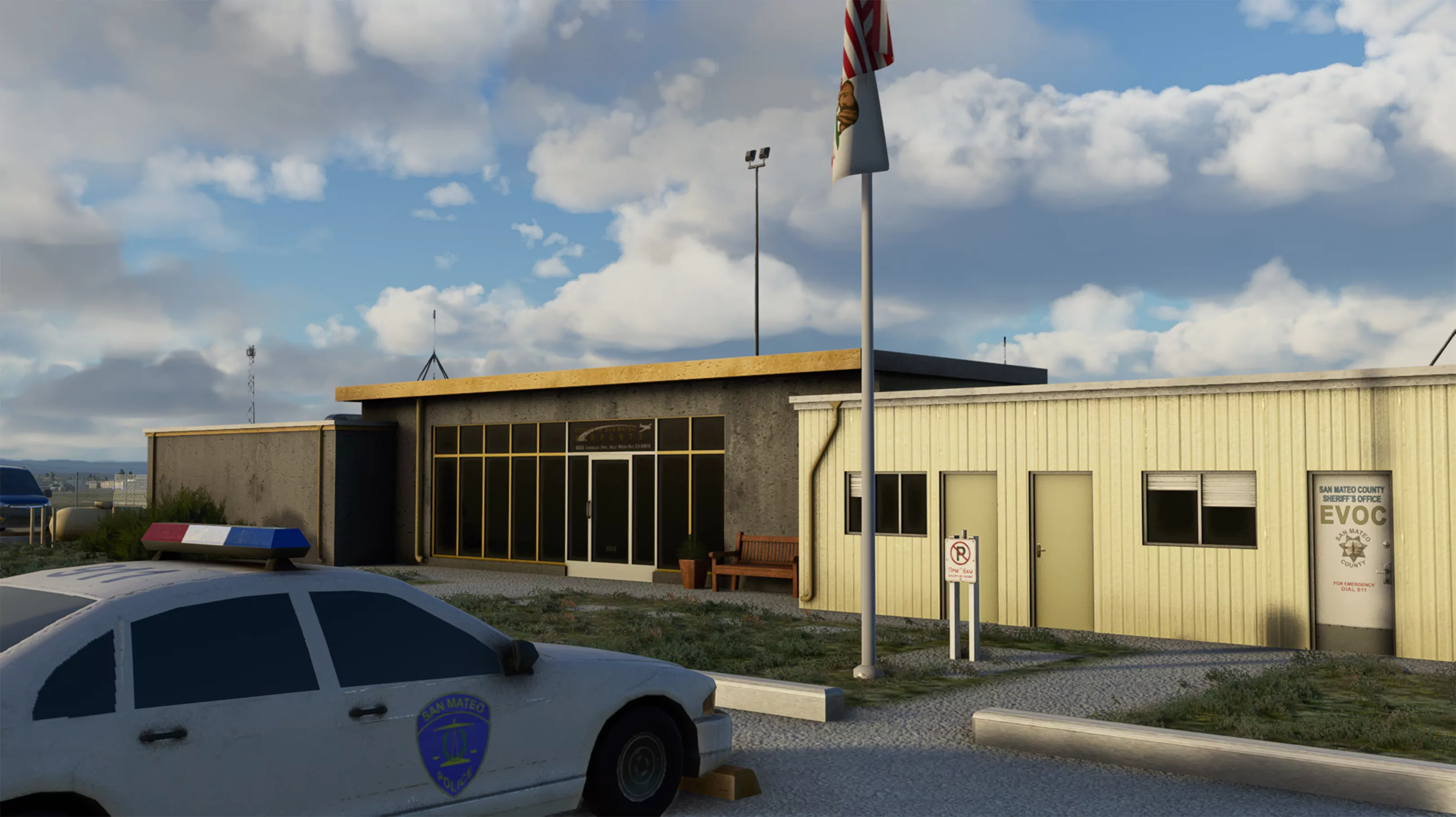 Аэродром KHAF ( Сан-Матео, США )