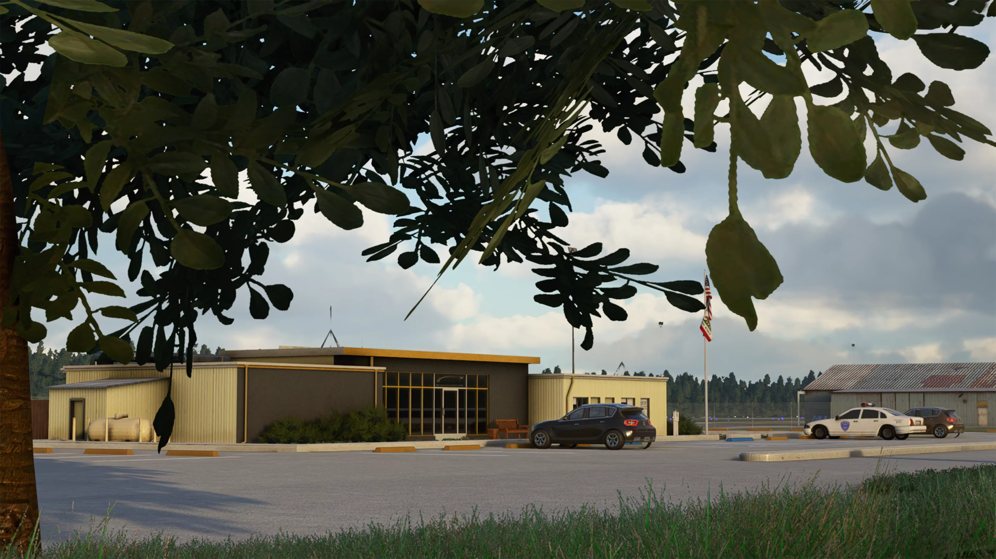 Аэродром KHAF ( Сан-Матео, США )