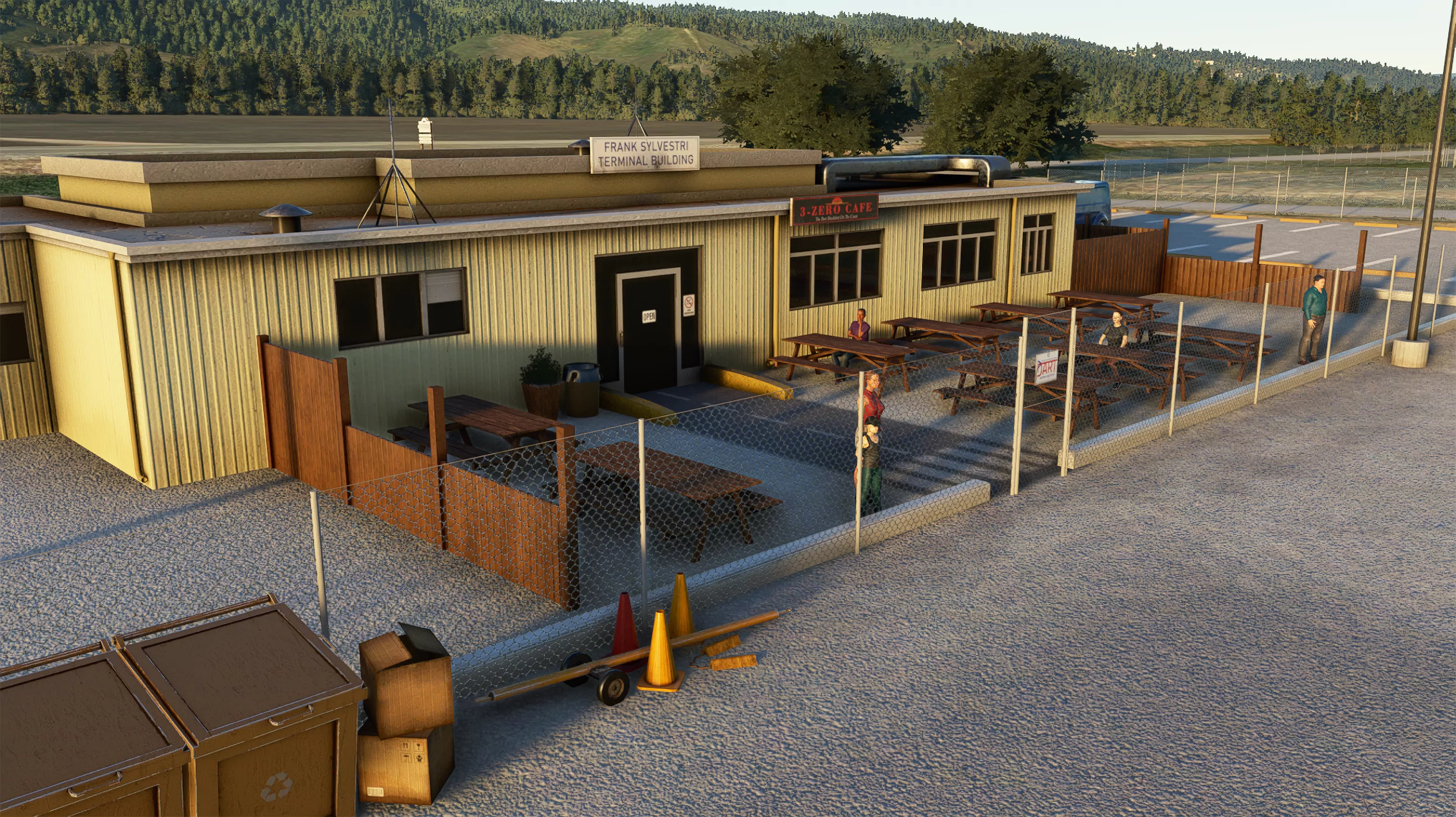 Аэродром KHAF ( Сан-Матео, США )