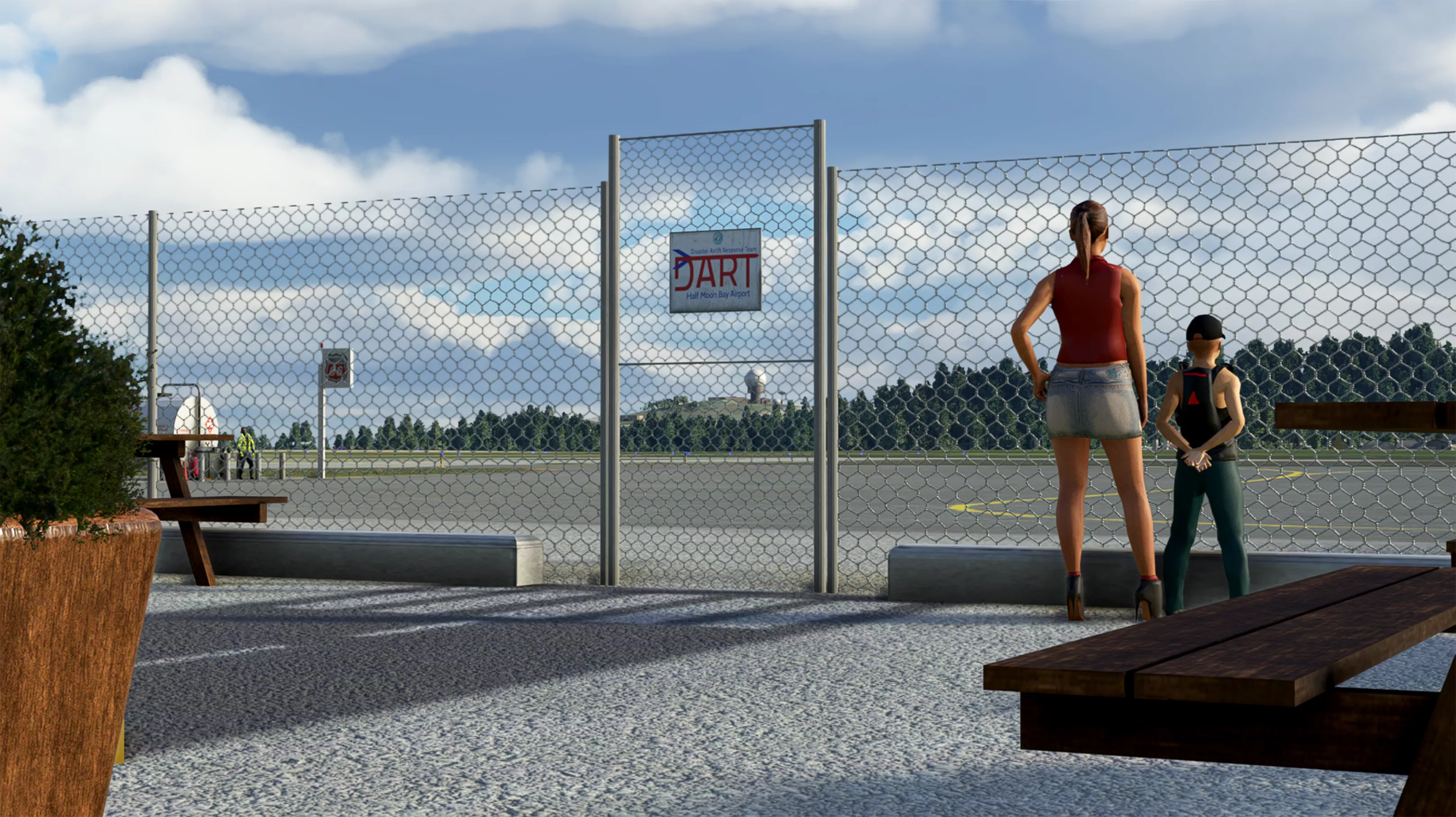 Аэродром KHAF ( Сан-Матео, США )