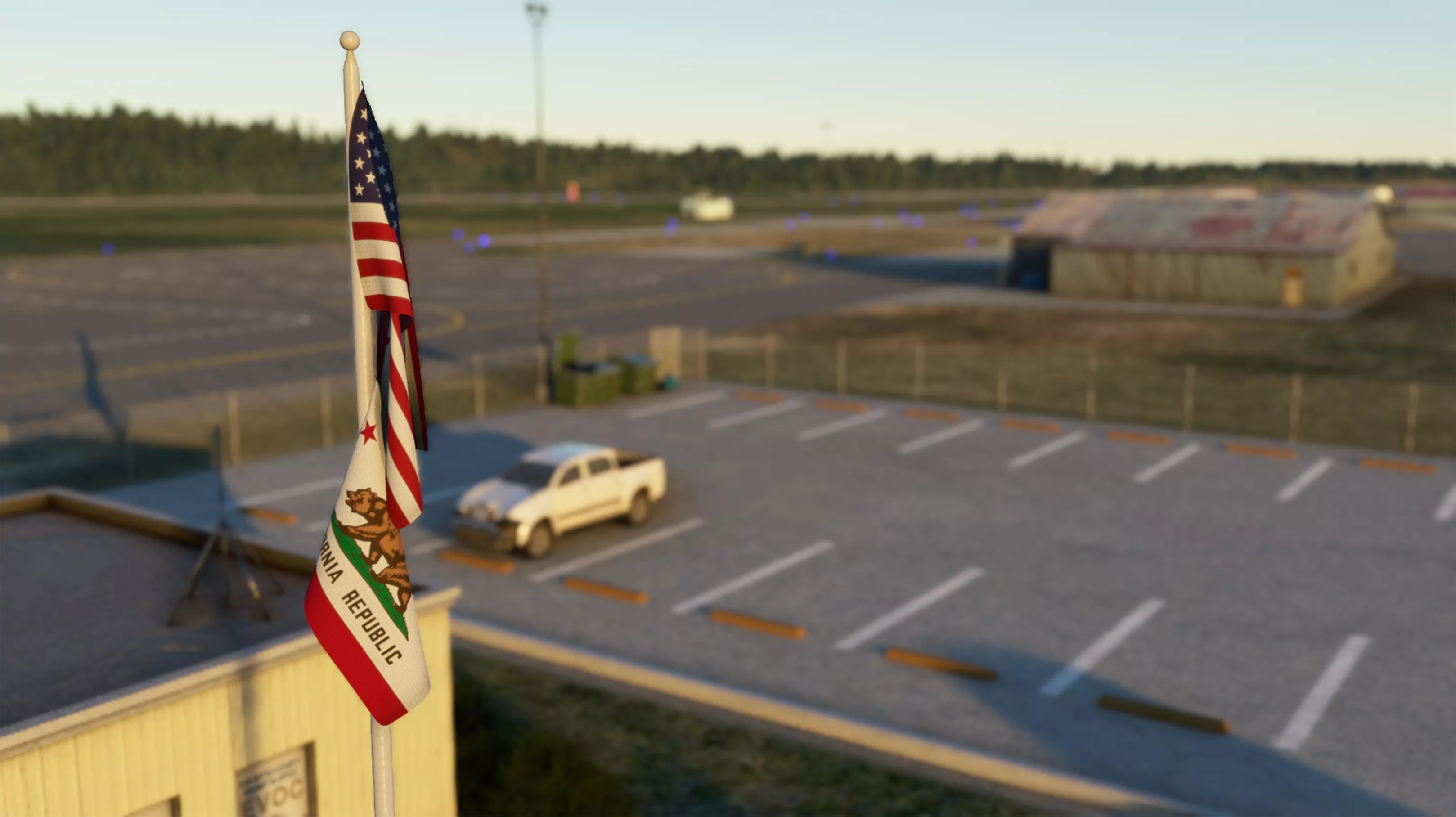 Аэродром KHAF ( Сан-Матео, США )