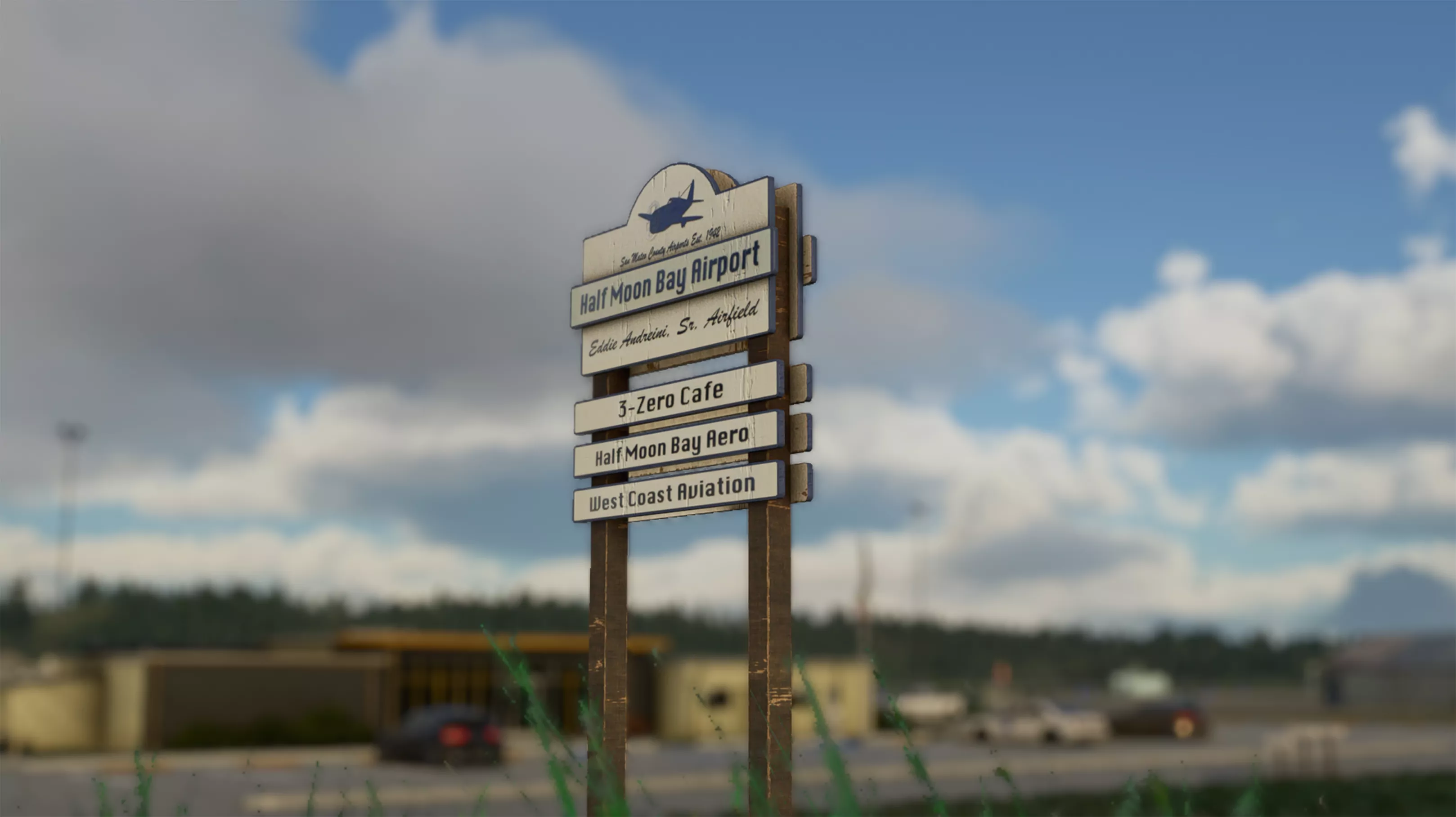 Аэродром KHAF ( Сан-Матео, США )