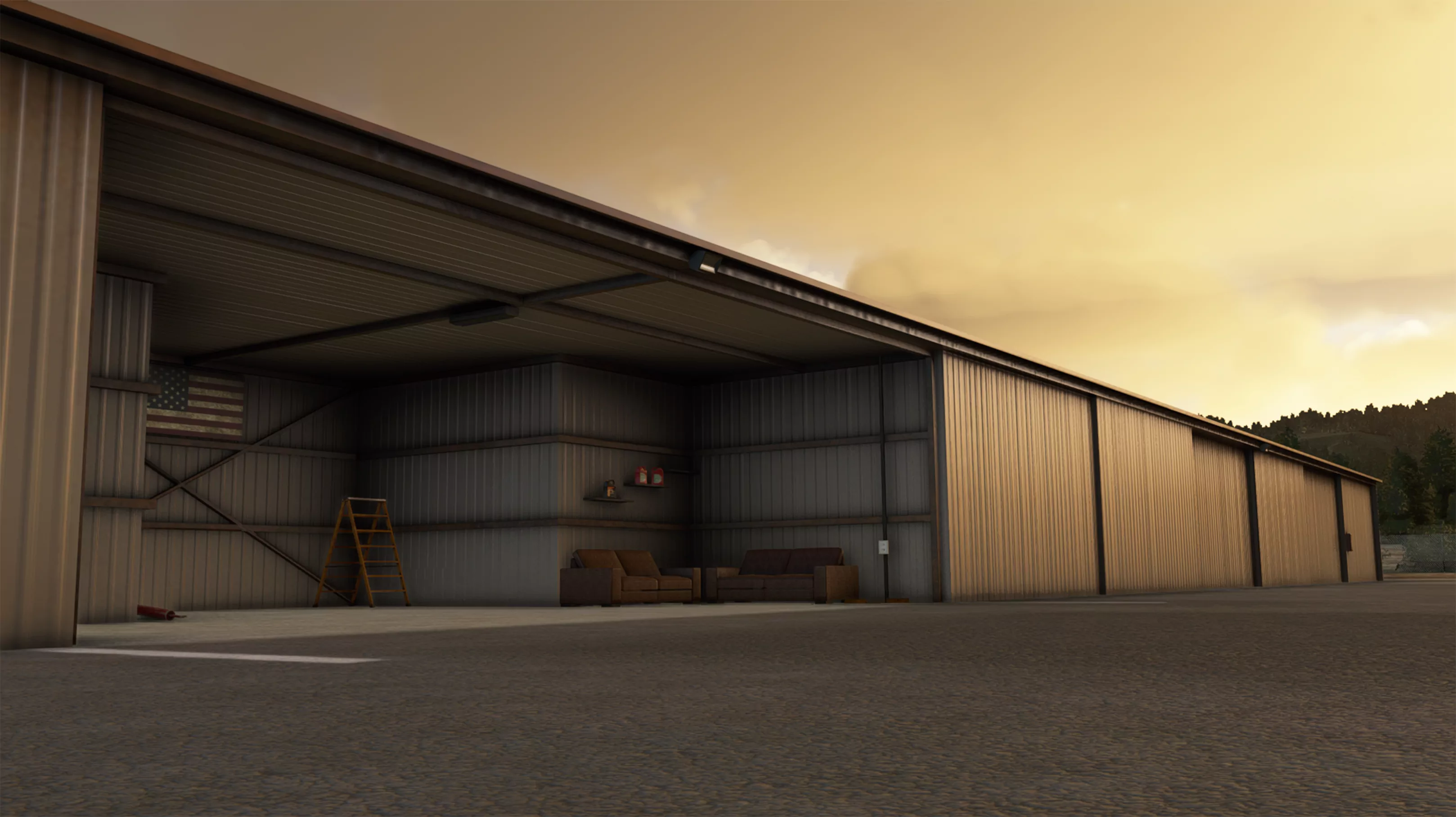 Аэродром KHAF ( Сан-Матео, США )