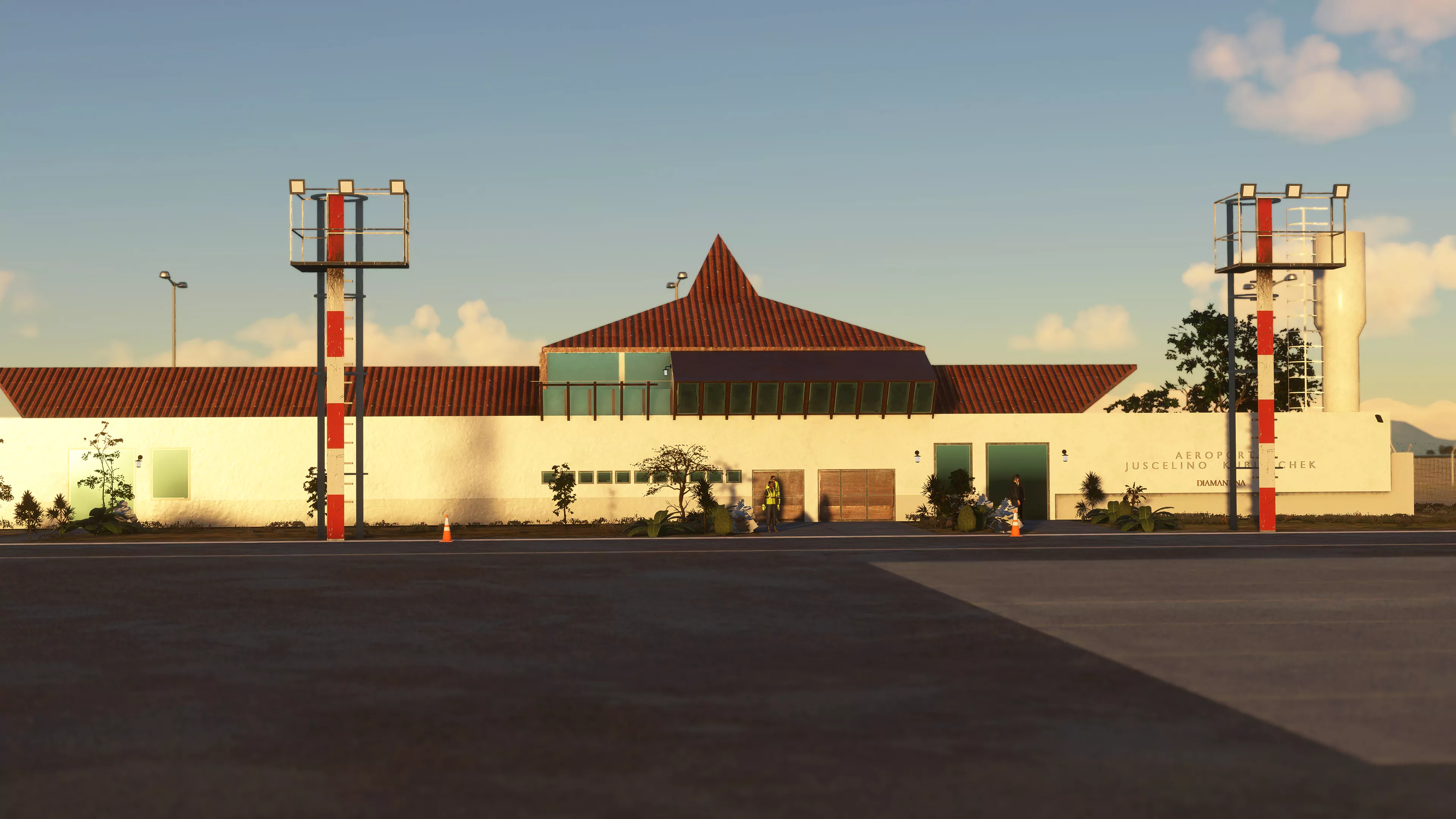 Аэропорт SNDT ( Диамантина, Бразилия )