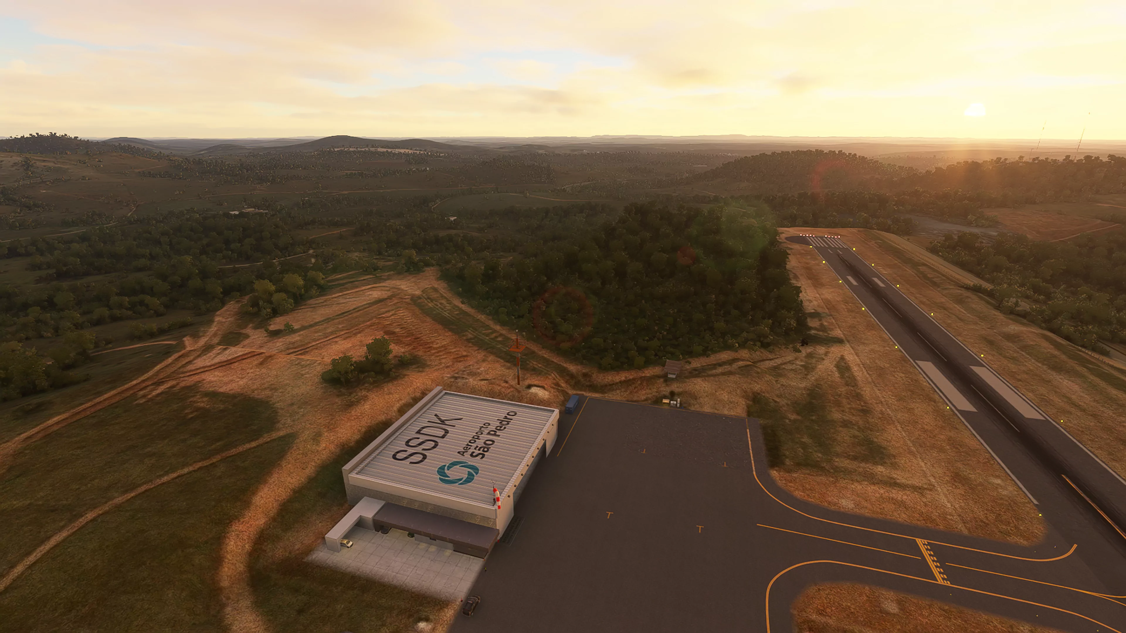 Аэропорт SSDK ( Сан-Педро, Бразилия )