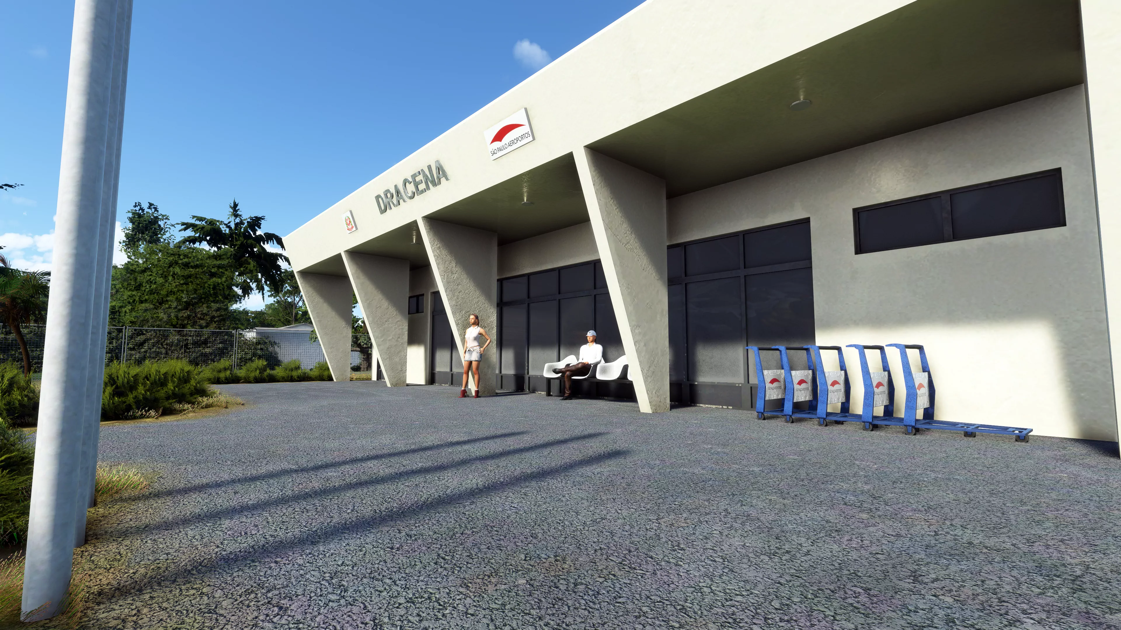 Аэропорт SDDR ( Драсена, Бразилия )