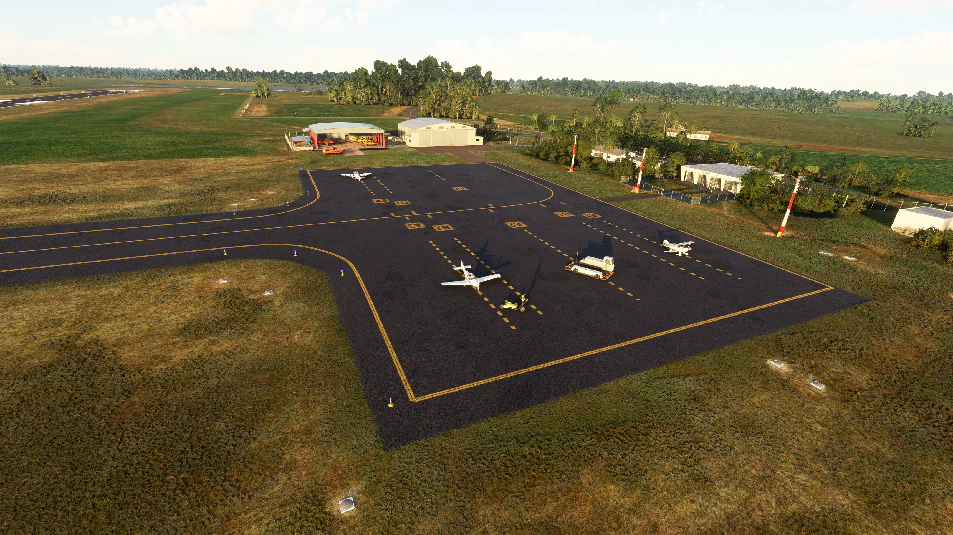 Аэропорт SDDR ( Драсена, Бразилия )