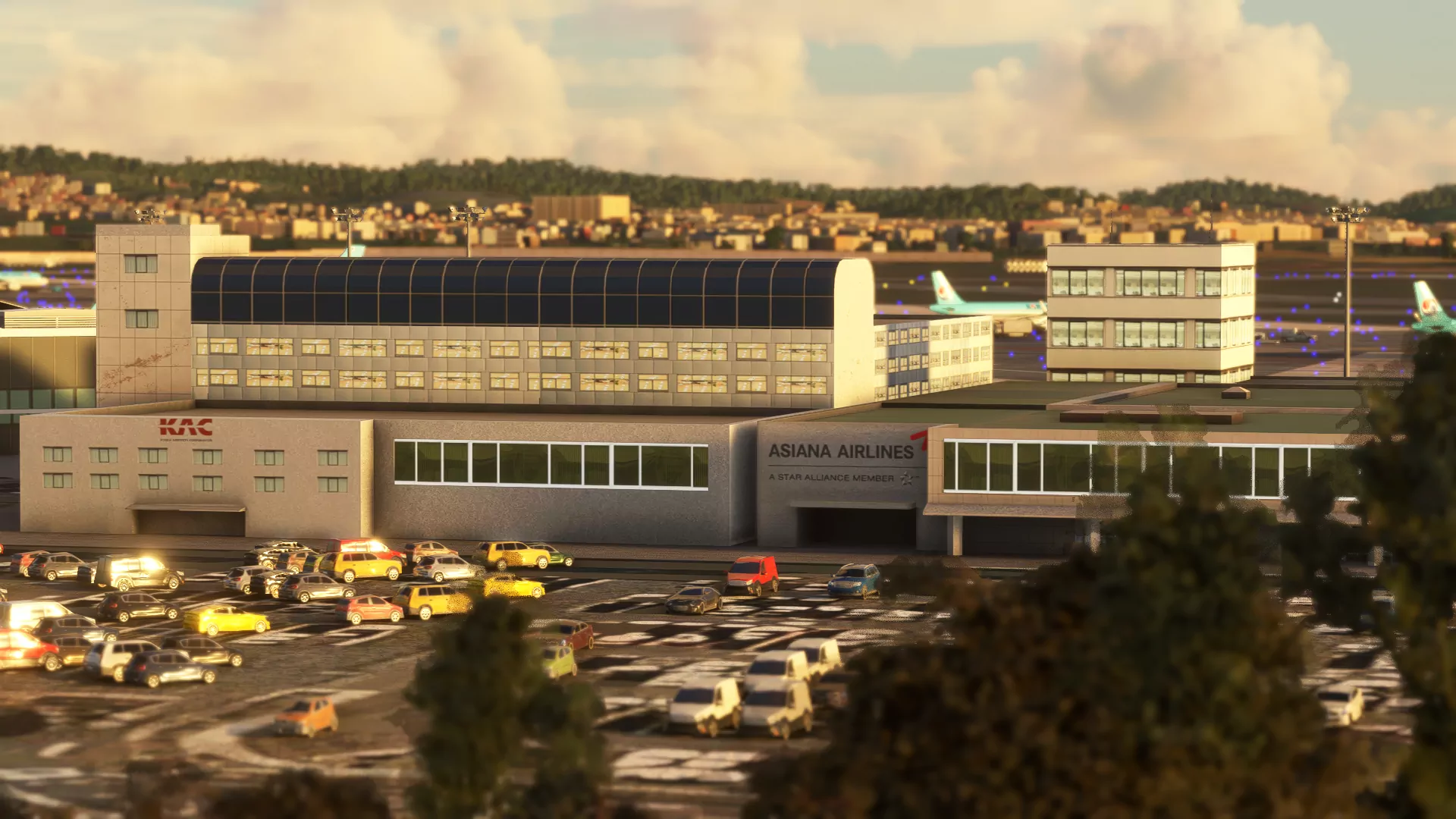 Аэропорт RKSS ( Сеул, Корея )