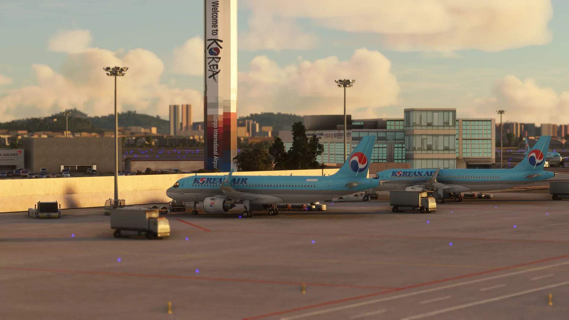 Аэропорт RKSS ( Сеул, Корея )