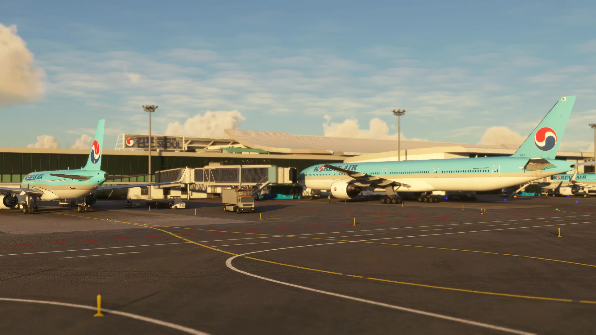 Аэропорт RKSS ( Сеул, Корея )