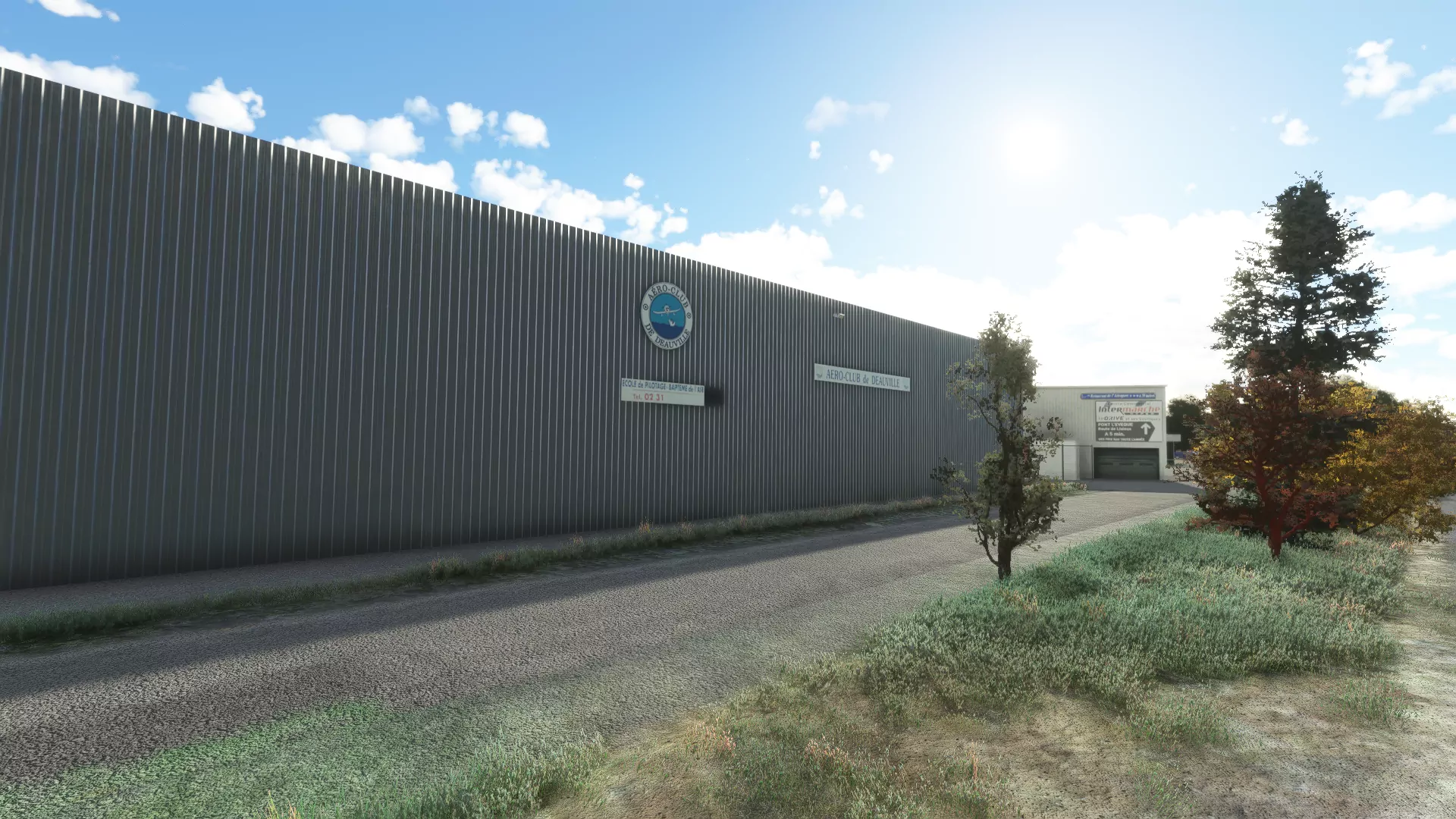 Аэропорт LFRG ( Довиль, Франция )