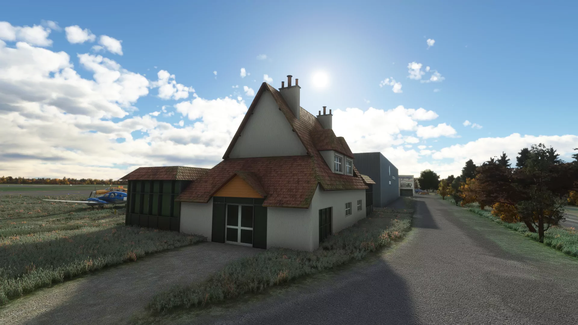 Аэропорт LFRG ( Довиль, Франция )