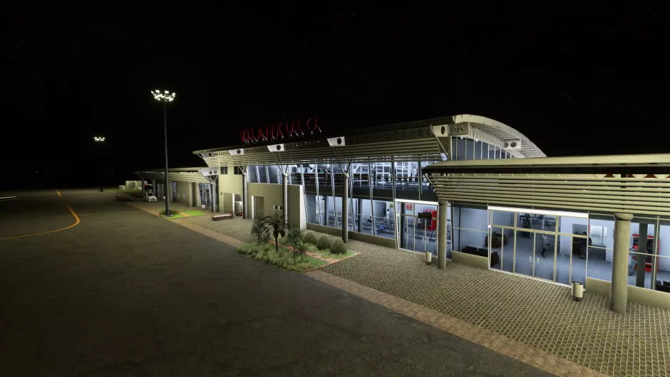 Аэропорт FQVL ( Виланкуло, Мозамбик )