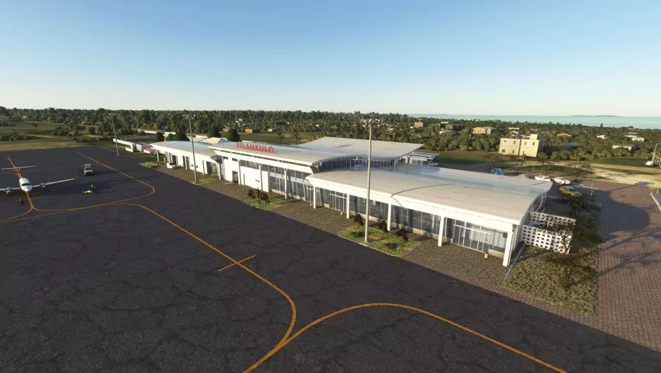 Аэропорт FQVL ( Виланкуло, Мозамбик )